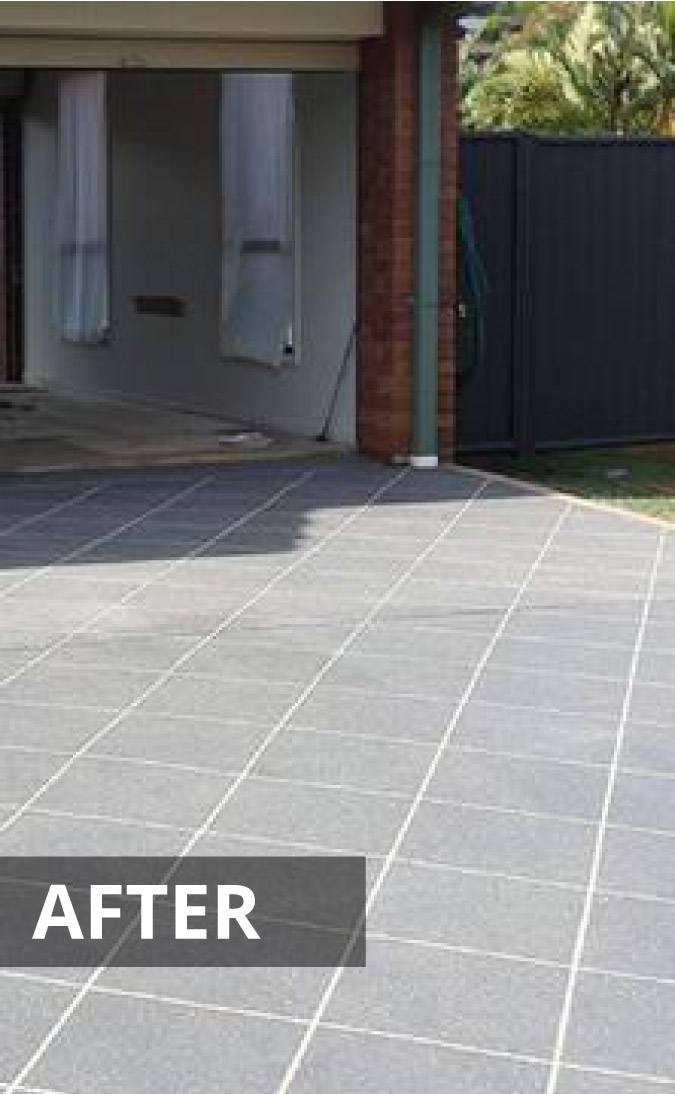 concrete crack after repair