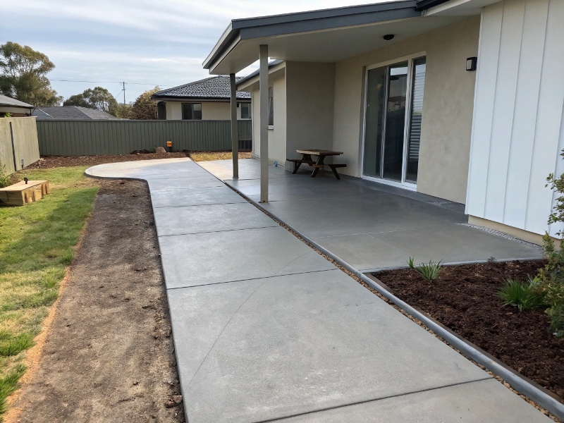 Concrete pathway project in the Jerrabomberra area