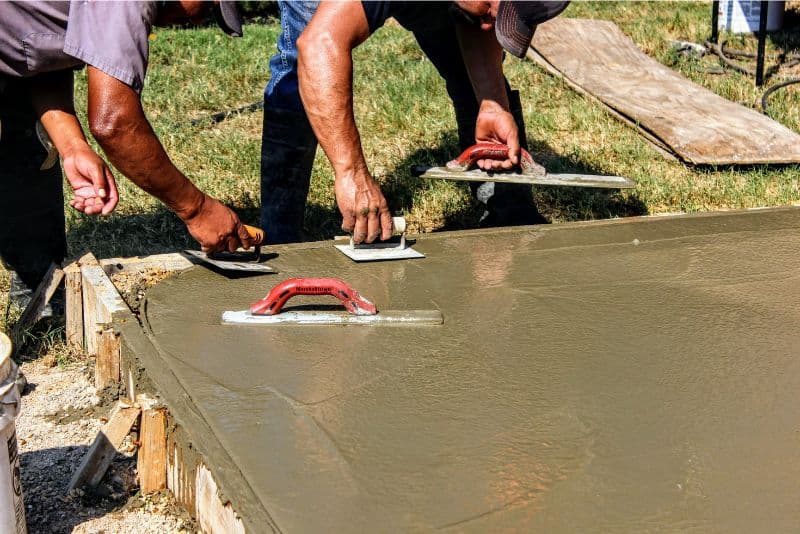 Concrete slab installation for a residential property in the ACT